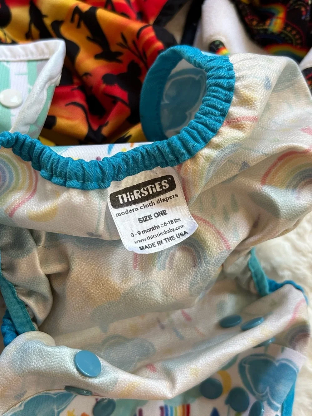 Thirsties Diaper Covers Size One - Set of 8